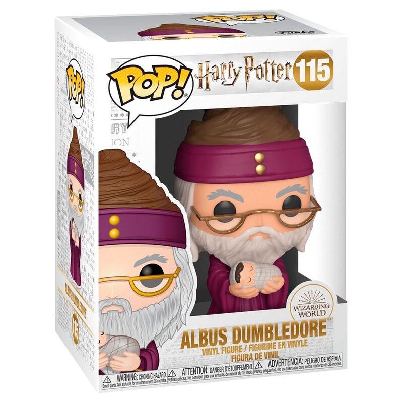 Figurka POP Harry Potter Dumbledore z małym Harrym