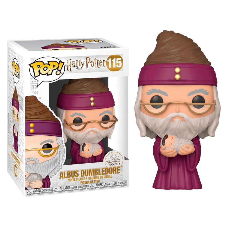 Figurka POP Harry Potter Dumbledore z małym Harrym