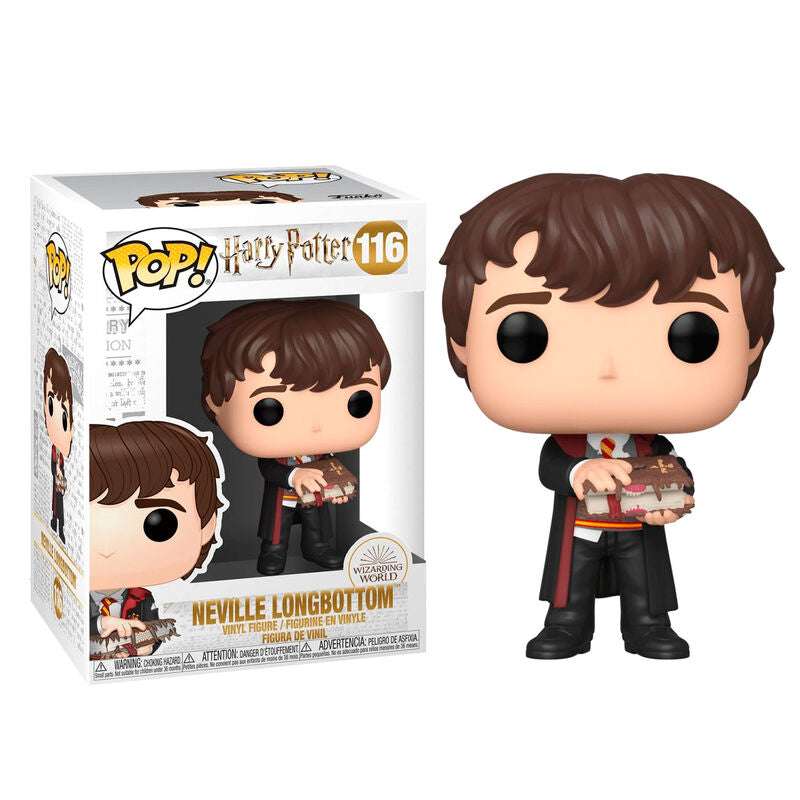 Figurka POP Harry Potter Neville z Księgą Potworów