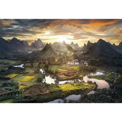 Puzzle de haute qualité représentant la Chine (2000 pièces)