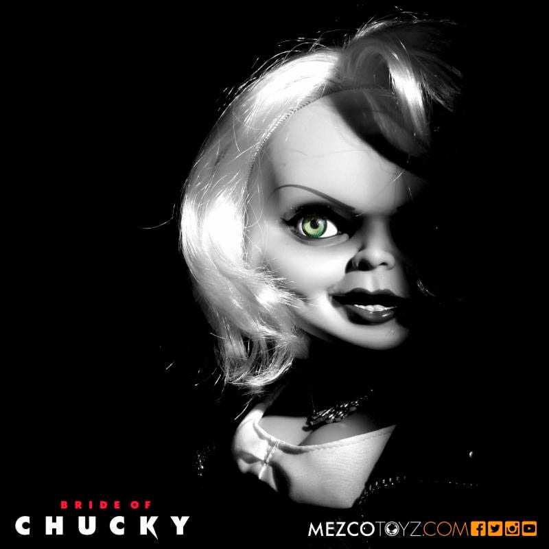 Tiffany Figure The Bride of Chucky talking 38cm