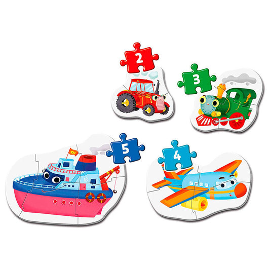 Puzzle My First Puzzle Means of Transport 3 6 9 12pcs