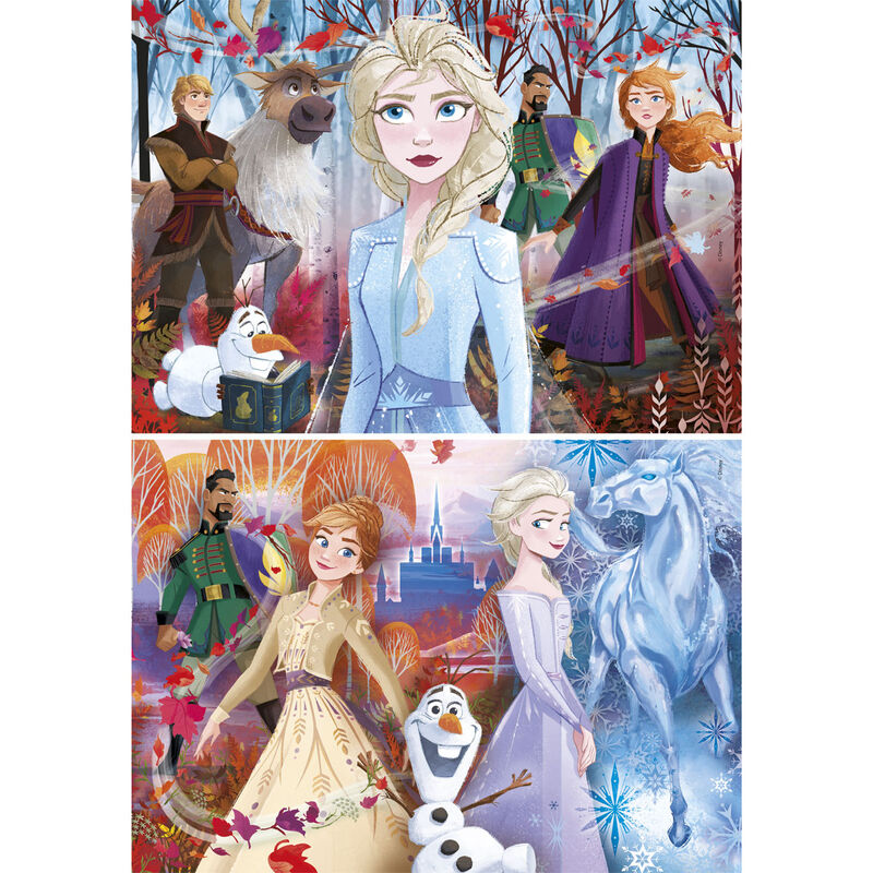 Puzzle Maxi Frozen Disney 2 2x20 pezzi