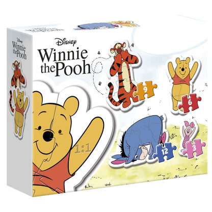 puzzle my first puzzle winnie the pooh disney 3 6 9 12pcs