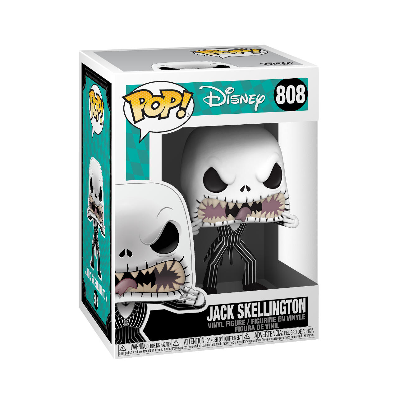 Disney POP Figure Nightmare Before Christmas Jack Scary Face