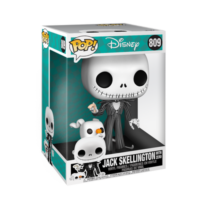 Statuetta Disney POP di Jack con Zero Nightmare Before Christmas 25 cm