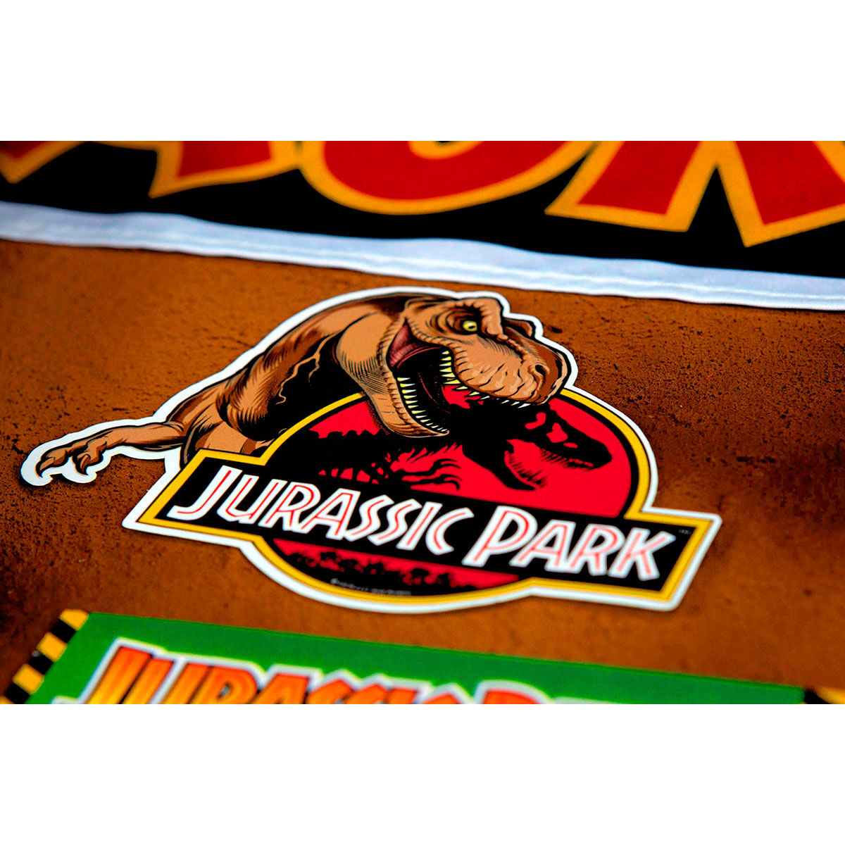 Kit di benvenuto replica di Jurassic Park in scatola di metallo standard