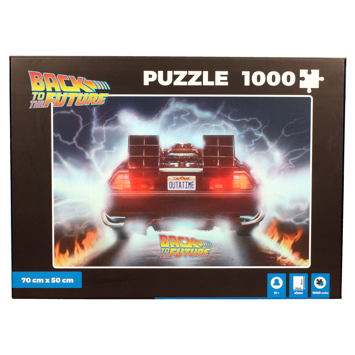 puzzle delorean out a time back to the future 1000 pieces