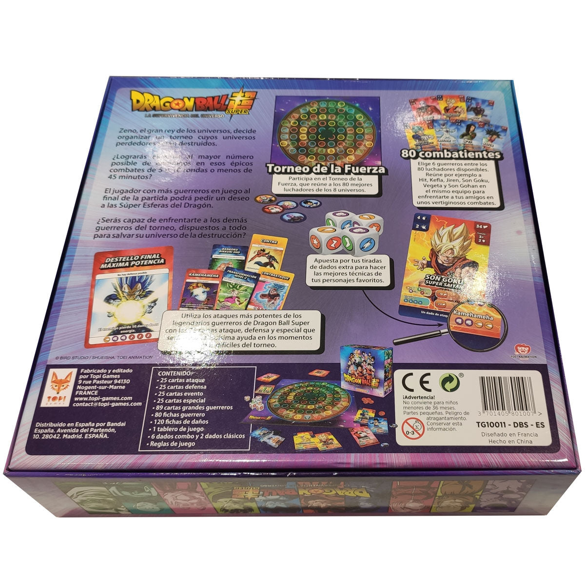 Dragon Ball Super Brettspiel (Spanisch)
