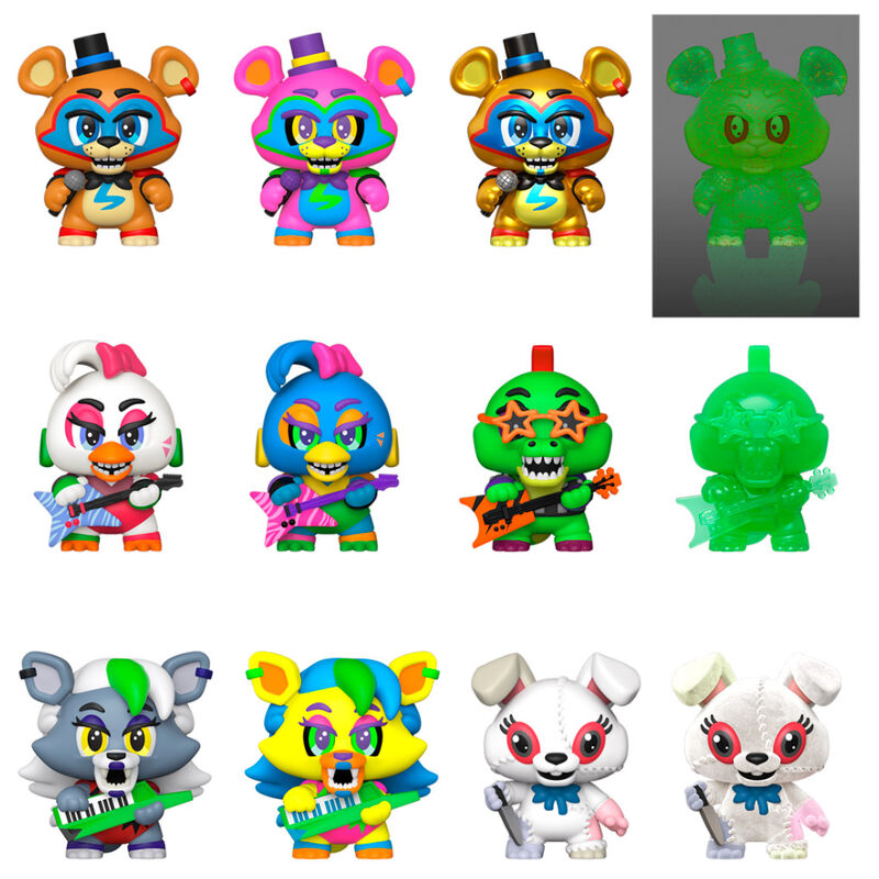 Figura Mystery Minis de Friday Night at Freddy's Security Breach
