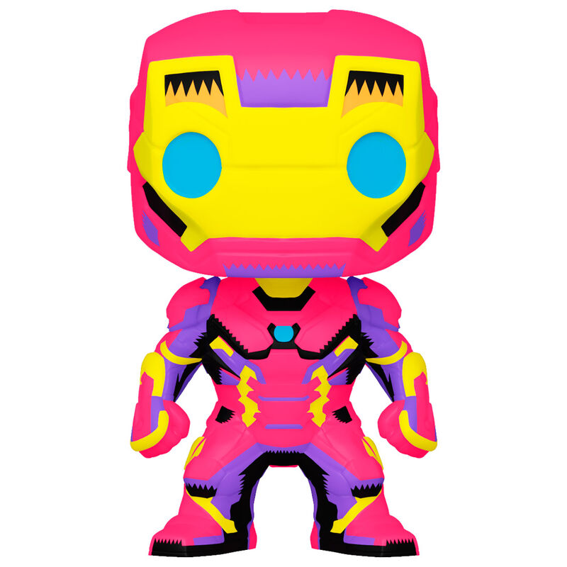 Marvel Iron Man Black Light Exklusive POP Figur