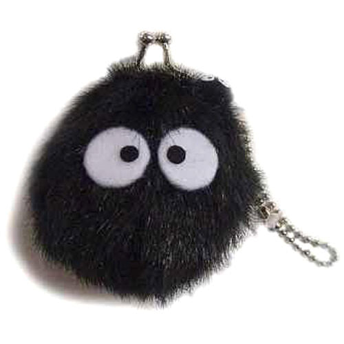 my neighbor totoro spirit of soot plush coin purse