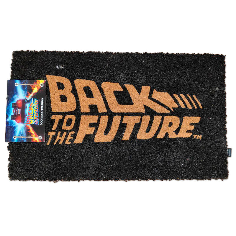 Back to the Future Logo Doormat