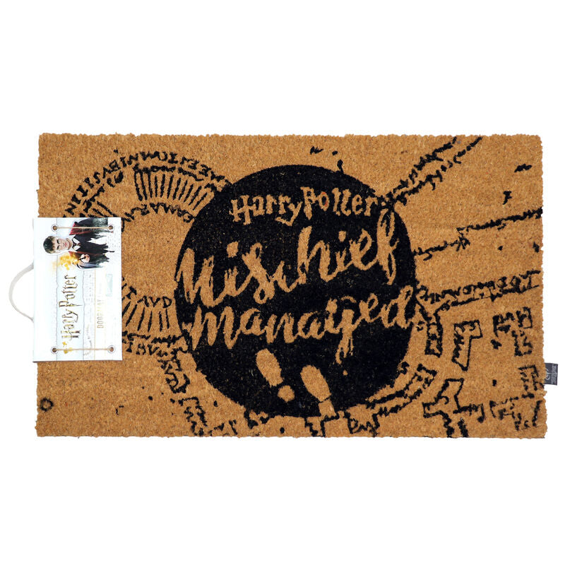mischief managed harry potter doormat