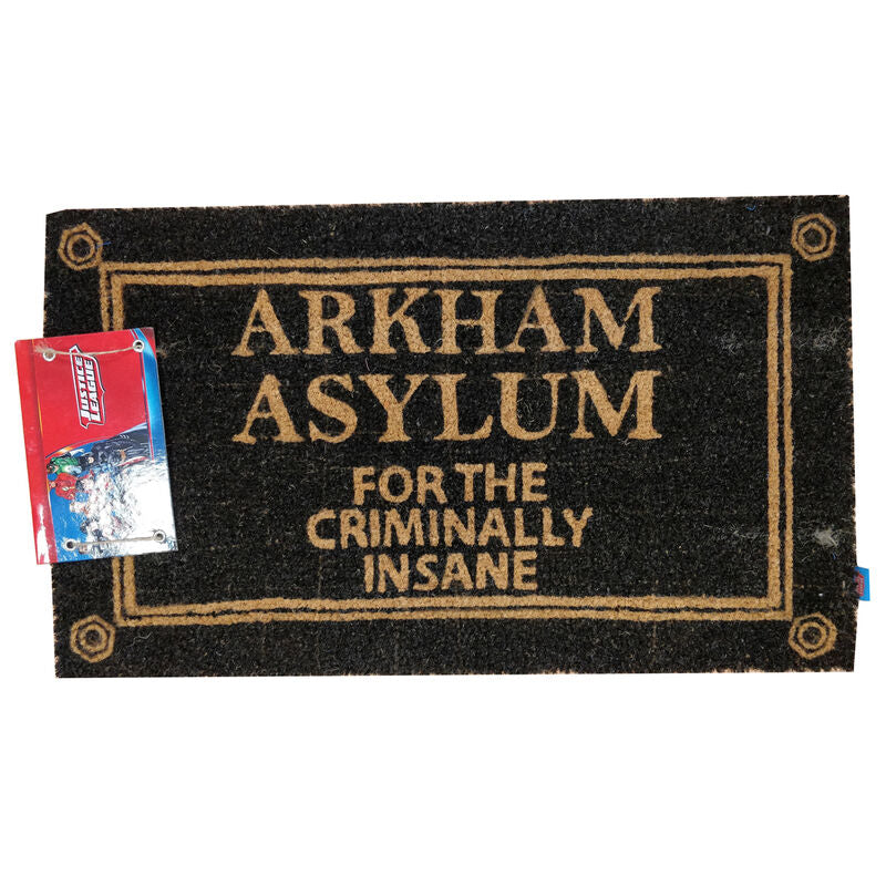 arkham asylum dc comics doormat