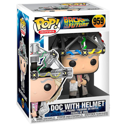POP Figure Back To The Future Doc with Helmet