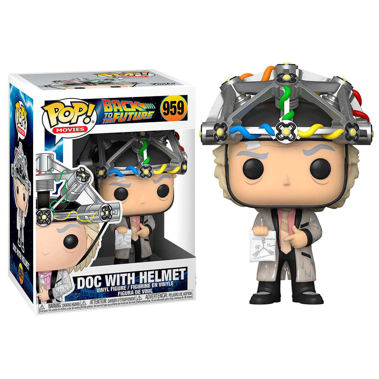 POP Figure Back To The Future Doc with Helmet