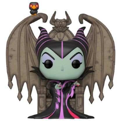 pop figure disney villains maleficent with throne