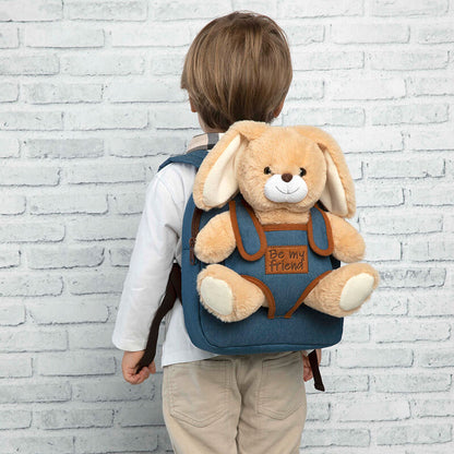Backpack + Bob the Rabbit Plush Toy 26cm