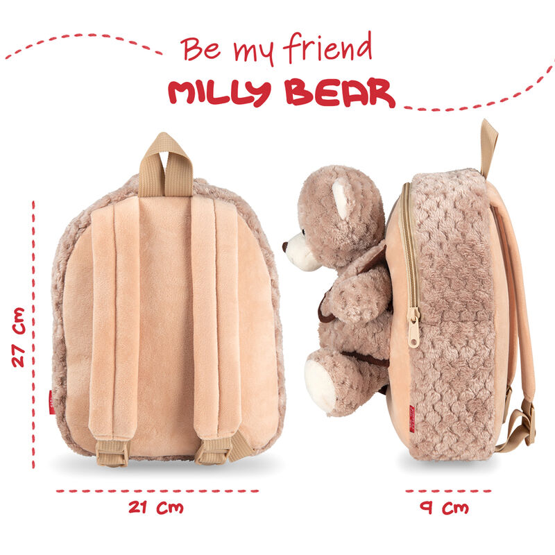Plecak + pluszowy Miś Milly 26cm