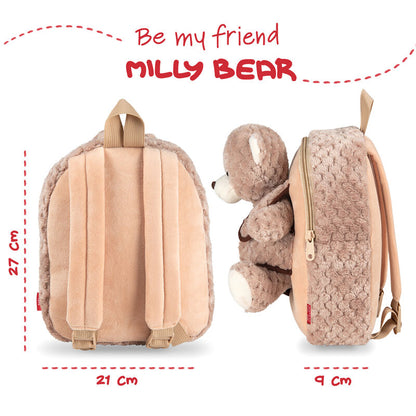 Plecak + pluszowy Miś Milly 26cm