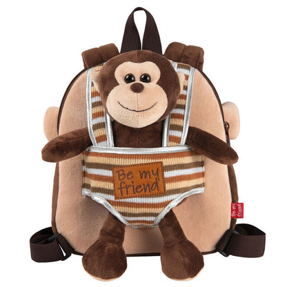 Reversible backpackMono Max plush 25cm