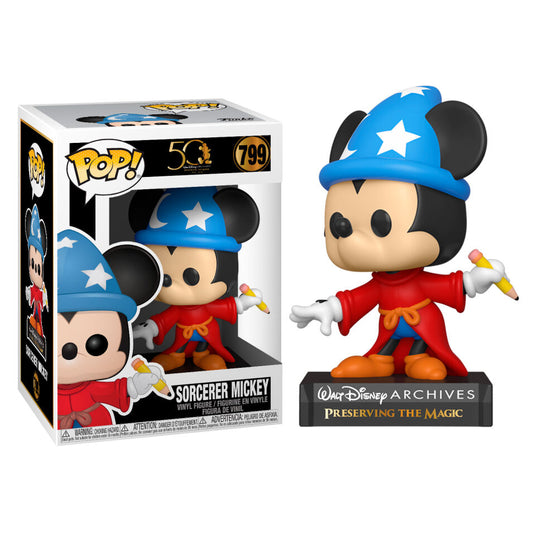 Figurka POP Sorcerer Mickey z Archiwów Disneya