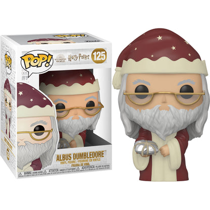 harry potter holiday dumbledore pop figure