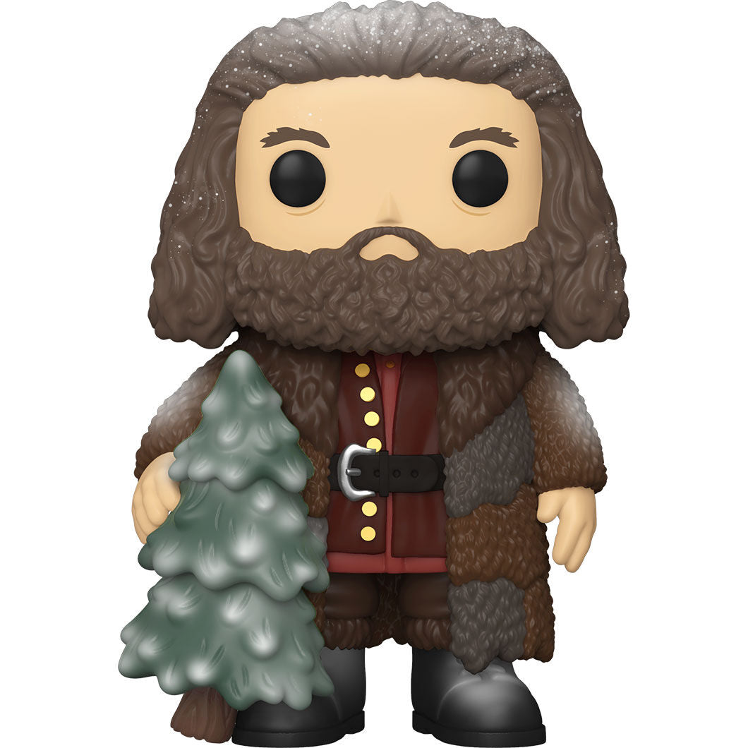 pop figure harry potter holiday hagrid 15cm