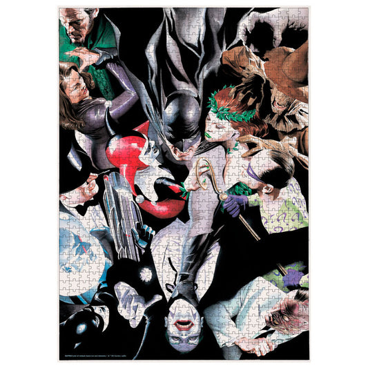 puzzle batman enemies dc comics 1000pcs