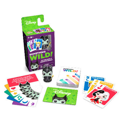 Qualcosa di selvaggio! Gioco di carte sui cattivi Disney (tedesco / spagnolo / italiano)