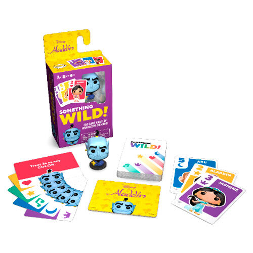 something wild  aladdin disney card game (german  spanish  italian)