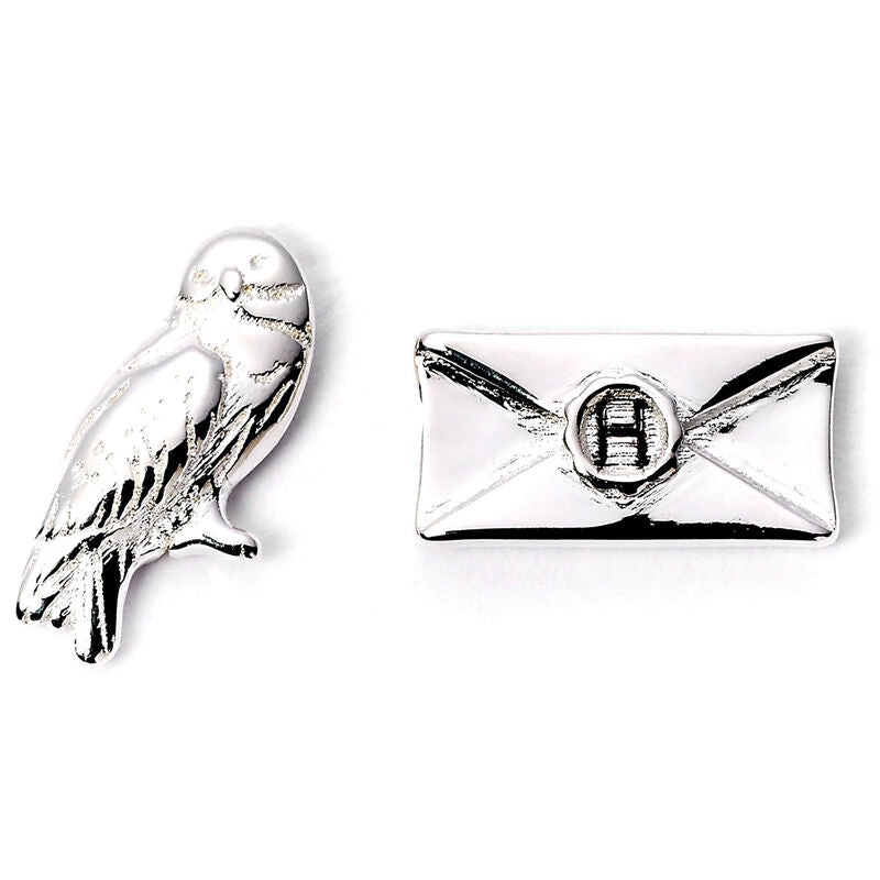 hedwig and letter harry potter earrings