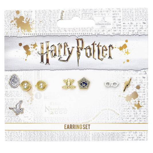 set of 3 harry potter earrings (assorted)
