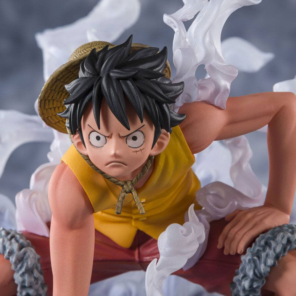 Action figure Monkey D Luffy Extra Battle One Piece 12cm