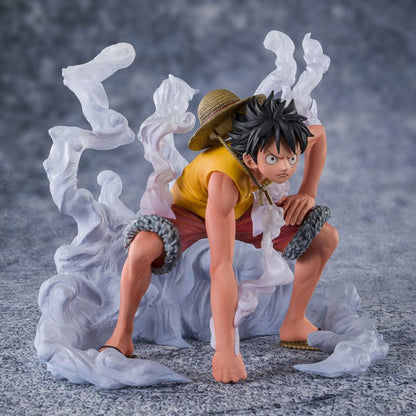 Action figure Monkey D Luffy Extra Battle One Piece 12cm