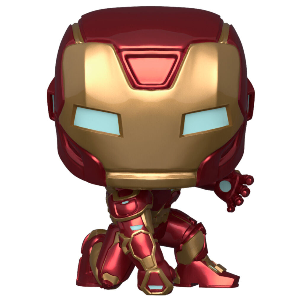 POP Figure Marvel Avengers Game Iron Man Stark Tech Suit