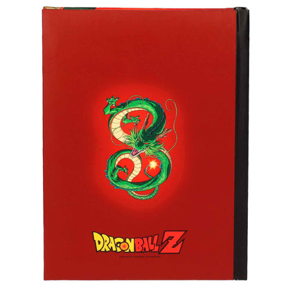 A5 notebook Shenron Dragon Ball lights