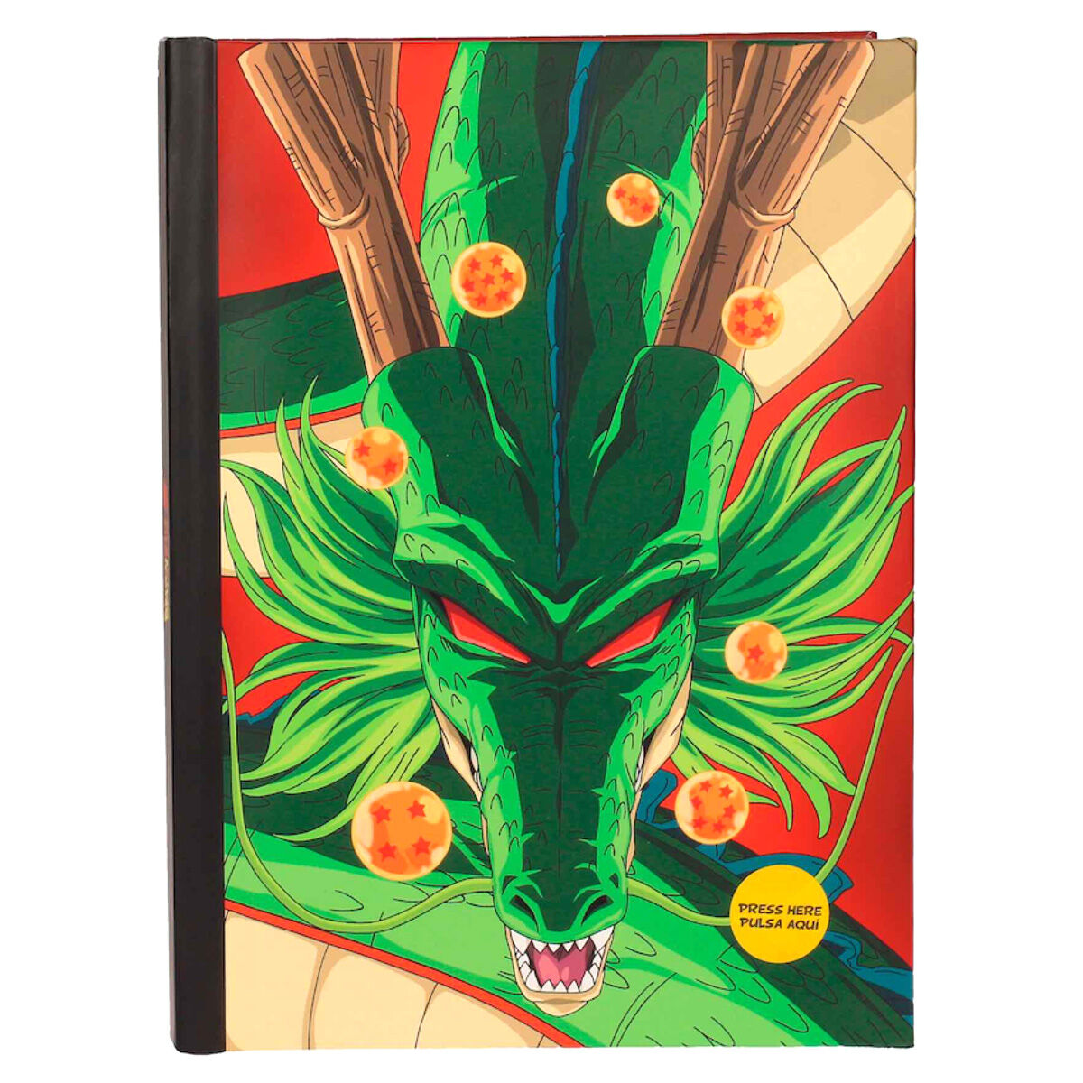 a5 notebook shenron dragon ball lights