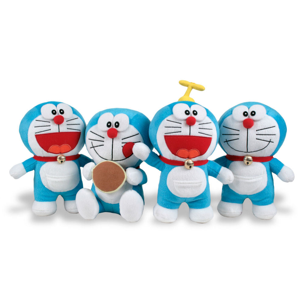 doraemon soft plush assortment 20 22cm