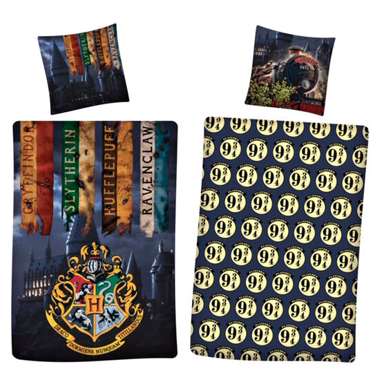 harry potter reversible duvet cover for bed 90cm