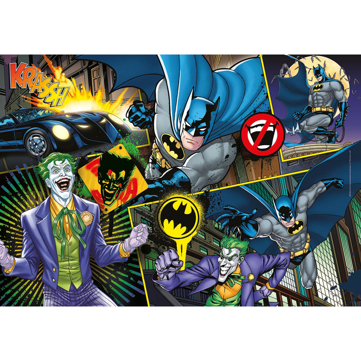 Batman DC Comics Puzzle 104pcs