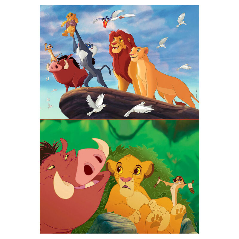 Puzzle Il Re Leone Disney 2x48 pezzi