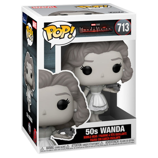 Statuetta POP Marvel WandaVision Wanda anni '50