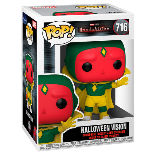 Figura POP de Marvel WandaVision Vision para Halloween