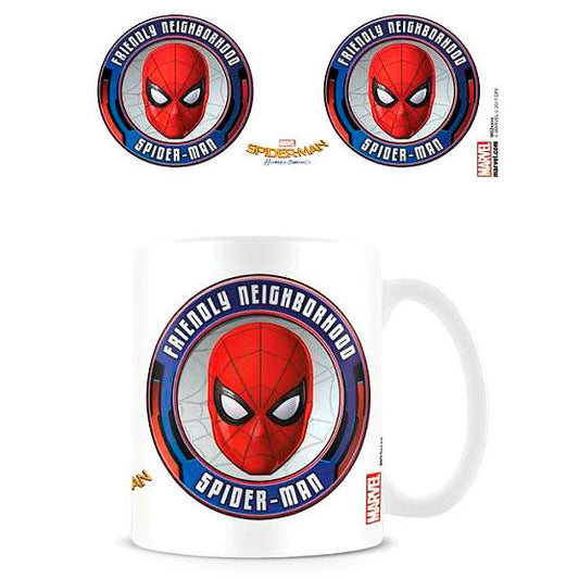 friendly neighborhood spiderman marvel mug