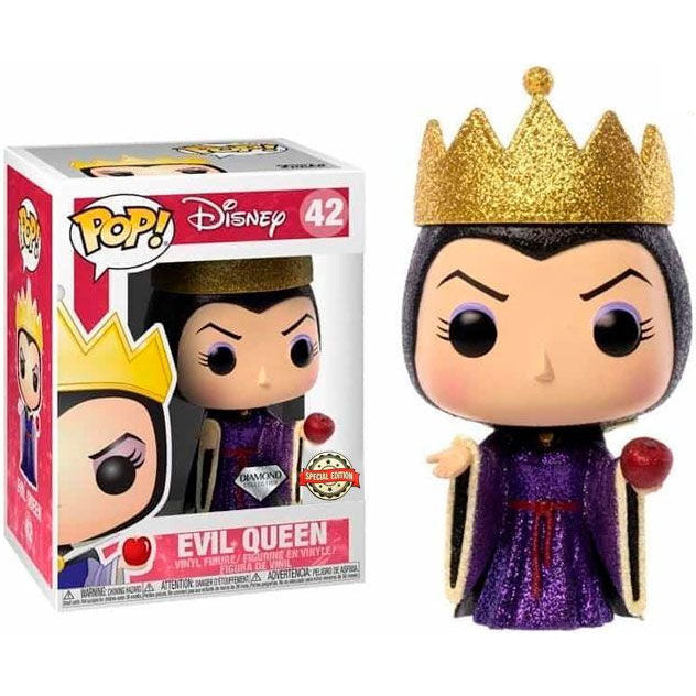 disney evil queen glitter exclusive pop figure