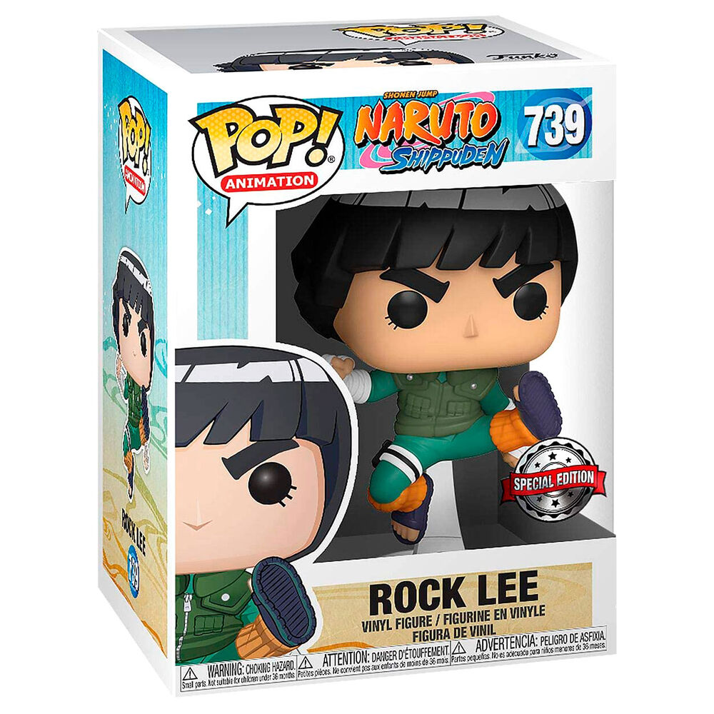 Naruto Rock Lee Exclusive POP Figure