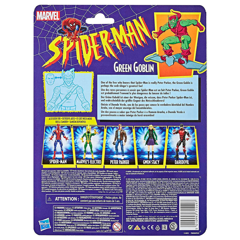 Marvel Spiderman Green Goblin Figur 15cm