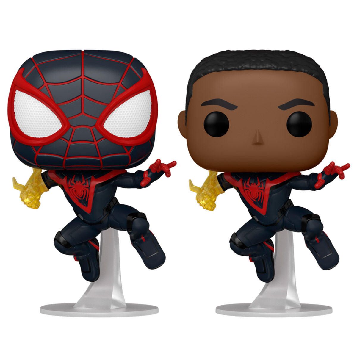 spiderman miles morales pop figure  miles morales classic suit 5  1 chase